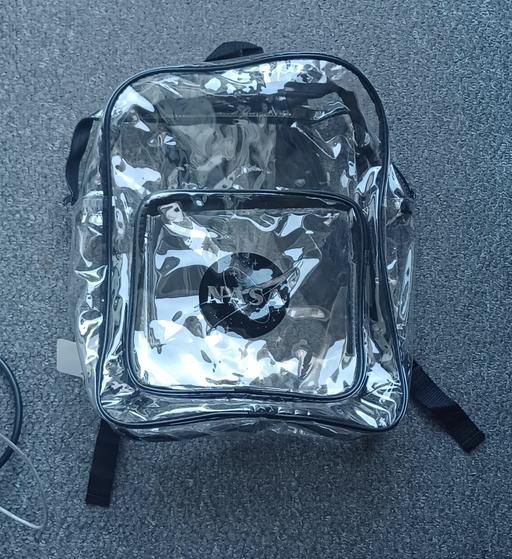 Buy & Sell Bowes Park North London - Photos for NASA clear backpack