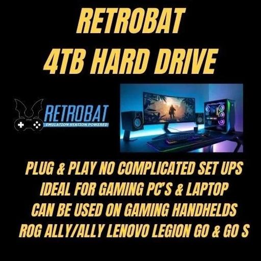 Buy & Sell Hutton Park Northumberland - Photos for 4 TB Retrobat Game Drive for PC