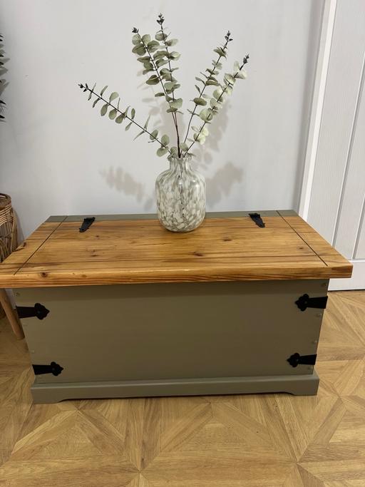 Buy & Sell Hoobrook Wyre Forest - Photos for Pine trunk chest ottoman