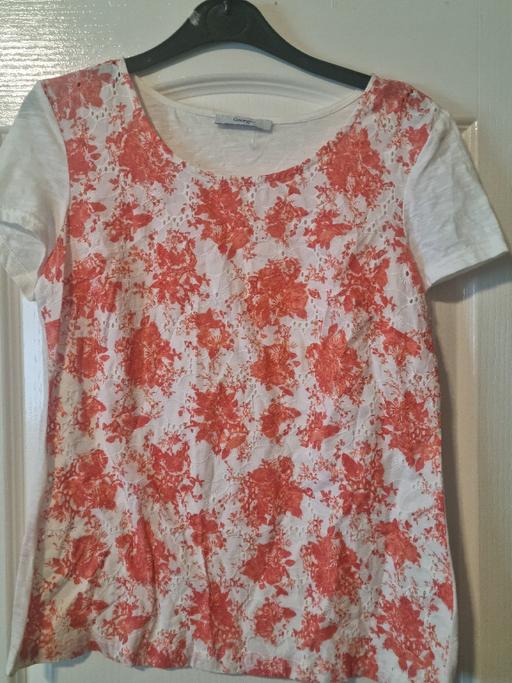 Buy & Sell Ocker Hill Sandwell - Photos for pretty top with cotton anglais front uk 10