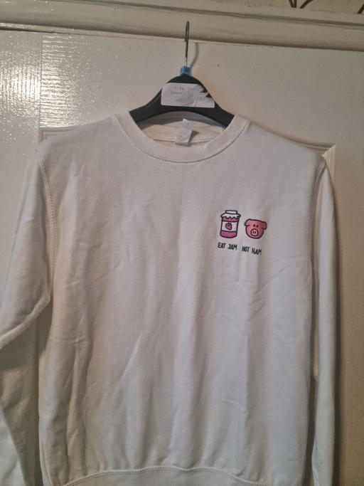 Buy & Sell Ocker Hill Sandwell - Photos for vegitarian sweatshirt eat jam not ham size 10