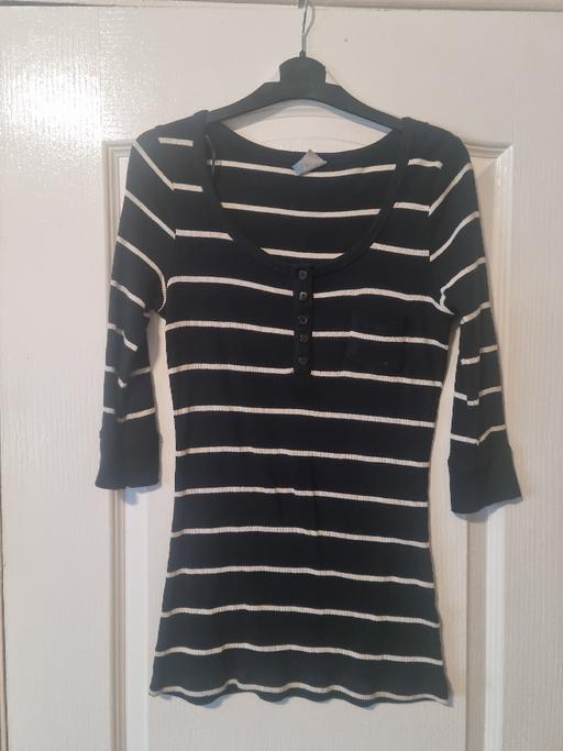 Buy & Sell Ocker Hill Sandwell - Photos for 3/4 sleeve ribbed top size 14 button front