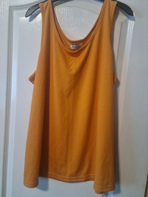 Buy & Sell Ocker Hill Sandwell - Photos for mustard colour vest top size 24 JD Williams
