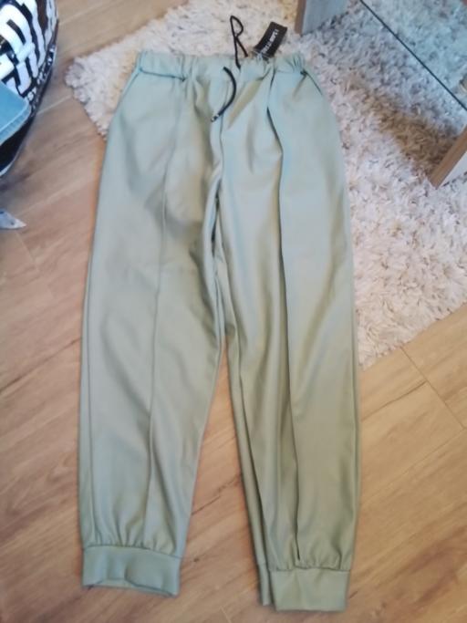 Buy & Sell Audnam Dudley - Photos for size 16 leather look trousers pale green
