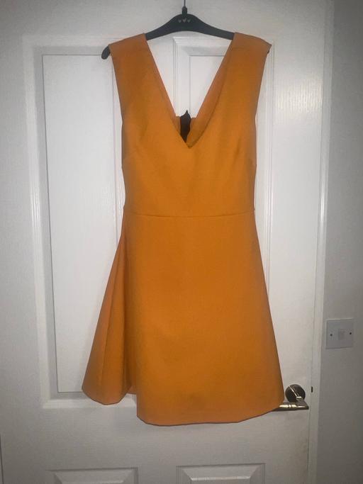 Buy & Sell Edge Hill Liverpool - Photos for Zara orange skater dress size medium