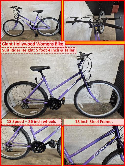 Buy & Sell Oldbury Sandwell - Photos for Giant Hollywood Womens Bike – 26 inch wheels.