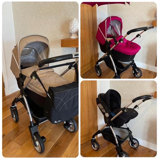 Buy & Sell Ammanford Carmarthenshire - Wales - Photos for Silver cross Pram bundle