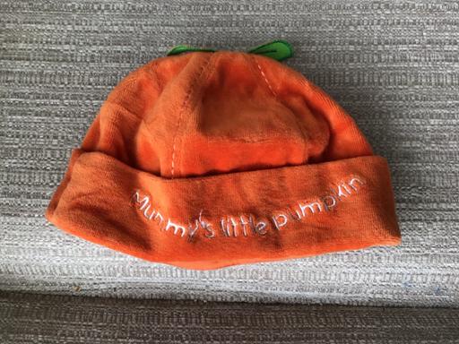 Buy & Sell Essington Wolverhampton - Photos for Halloween pumpkin hat age 3/6 months