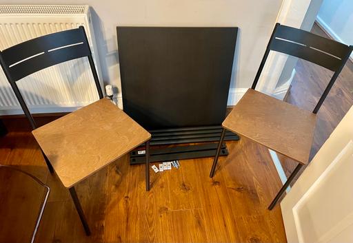 Buy & Sell Stoneycroft Liverpool - Photos for Ikea Sandsberg table & 2 chairs - like new