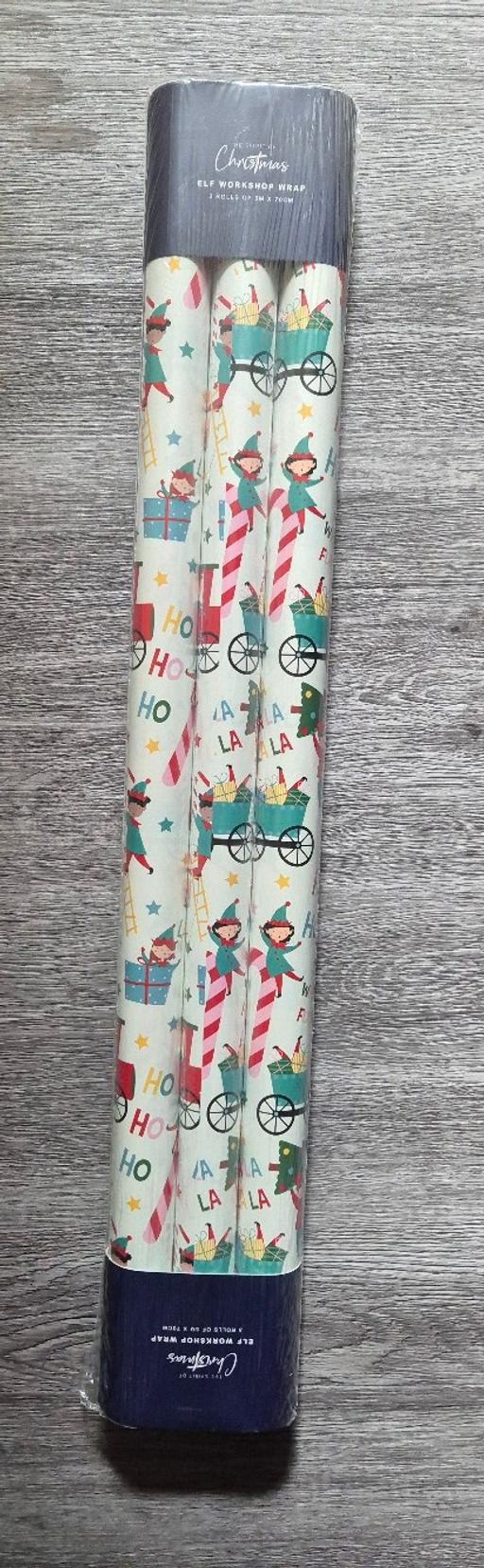 Buy & Sell Crumpsall Manchester - Photos for new Xmas Elf Workshop 3 x 5M Wrap