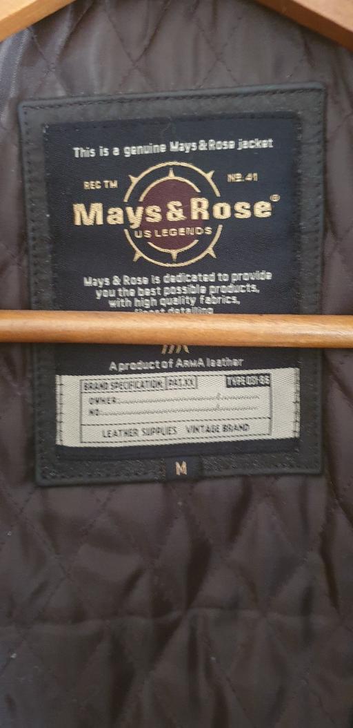 Buy & Sell Lofthouse Gate Wakefield - Photos for MENS LEATHER JACKET SIZE MEADIUM