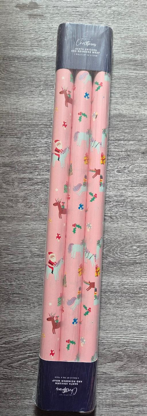 Buy & Sell Crumpsall Manchester - Photos for new Xmas Pink Santa 3x5M Wrap