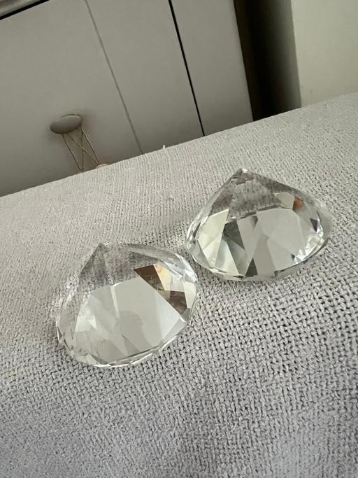 Buy & Sell Hetton-Le-Hole Sunderland - Photos for Diamond Shaped Crystal Stones Vintage Items