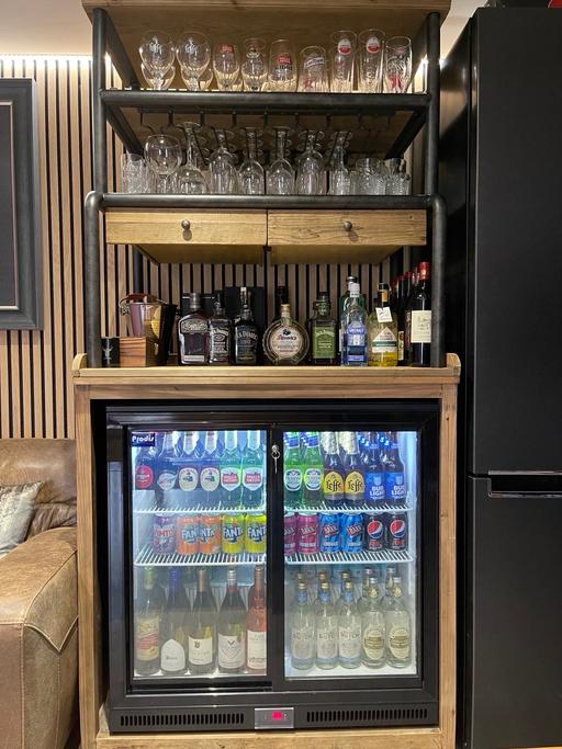 Buy & Sell Brewood South Staffordshire - Photos for Bar and fridge.