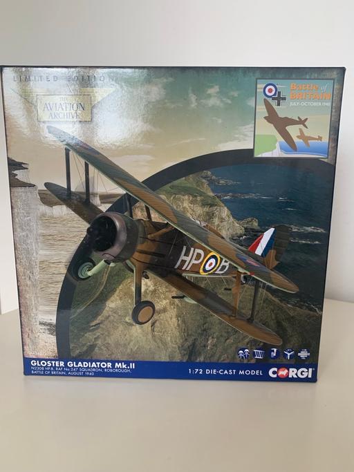 Buy & Sell Old Pit County Durham - Photos for Corgi Gloster Gladiator Mk.II. AA36212