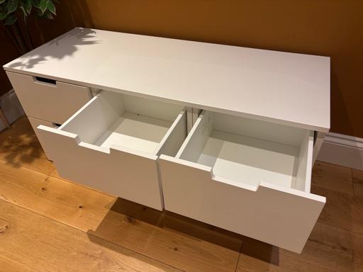 Buy & Sell Coulsdon North Croydon - Photos for IKEA NORDLI drawers white