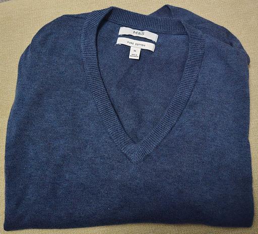 Buy & Sell Ettingshall Wolverhampton - Photos for Marks and Spencers Blue Long Sleeved sweater