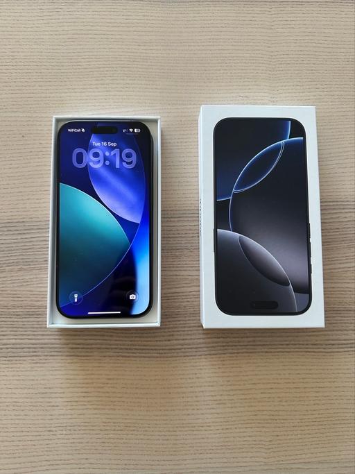 Buy & Sell Stamford Hill North London - Photos for iPhone 16 Pro 256GB / BlackTitanium /Warranty