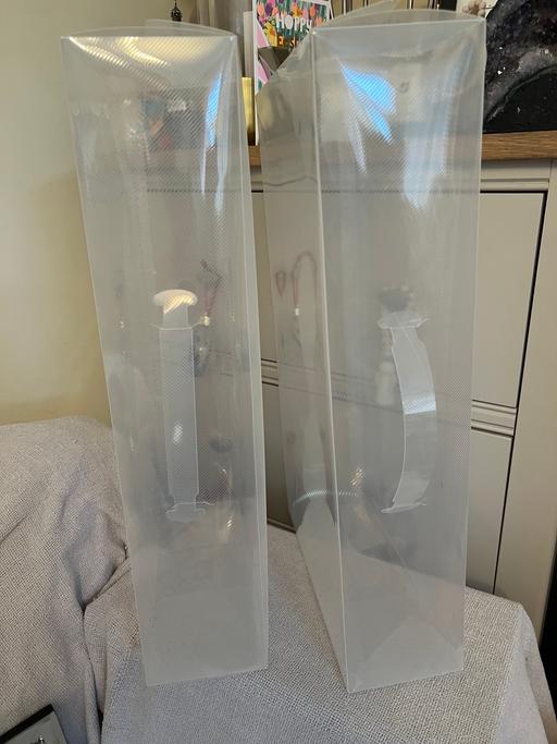 Buy & Sell Hetton-Le-Hole Sunderland - Photos for 2 large Plastic Shoe Storage Boxes