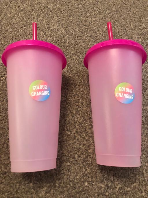 Buy & Sell Rainstorth Rotherham - Photos for Colour changing drink cups x2