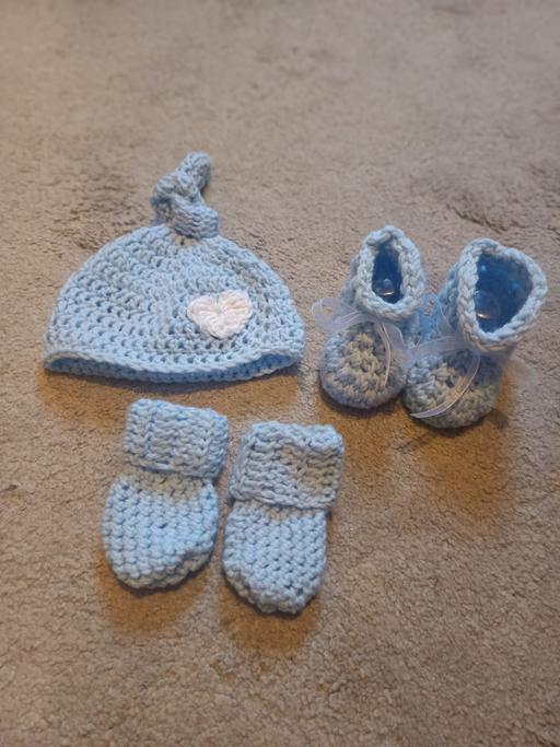Buy & Sell Bloxwich Walsall - Photos for handmade baby blue and white baby set