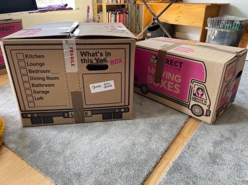 Buy & Sell Cubitt Town East London - Photos for Packing Cardboard boxes, x23 (assorted sizes)