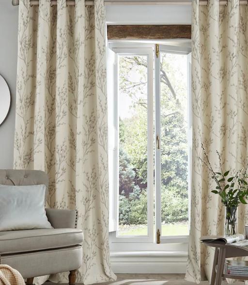 Buy & Sell Barrhead East Renfrewshire - Photos for Laura ashley pussy willow dove grey curtain