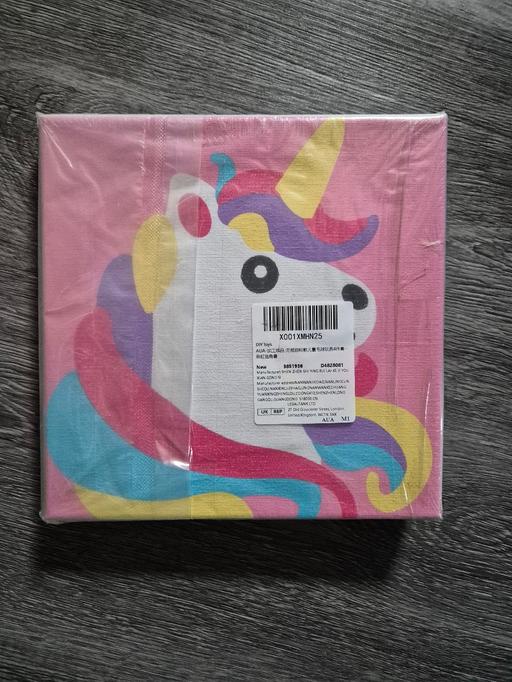 Buy & Sell Crumpsall Manchester - Photos for new Unicorn Canvas Pom Pom Art Picture
