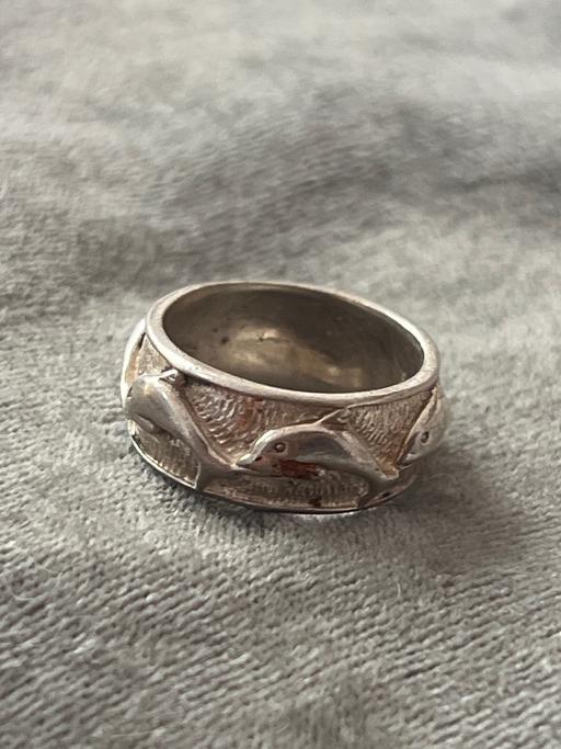Buy & Sell Rottingdean Brighton - Photos for Beautiful vintage silver dolphin ring 925