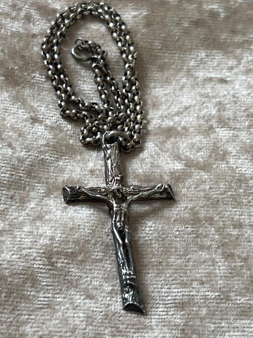 Buy & Sell Rottingdean Brighton - Photos for Beautiful vintage silver cross necklace 925