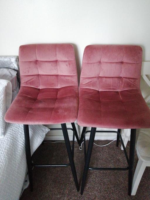 Buy & Sell Wednesfield Wolverhampton - Photos for (2),Breakfast bar chairs pen mark on one