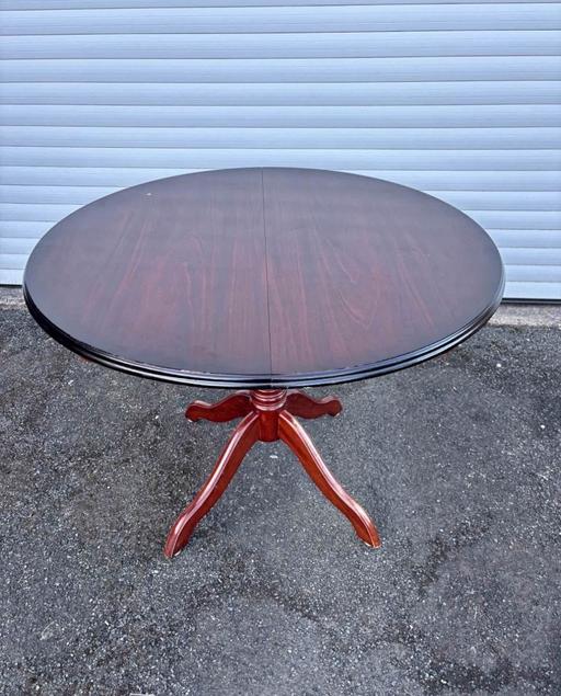 Buy & Sell Finstall Bromsgrove - Photos for Dining table brown mahogany veneer