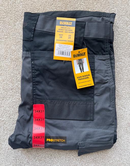 Buy & Sell Mellor Ribble Valley - Photos for DeWalt Men’s Work Trouser Black - Brand New