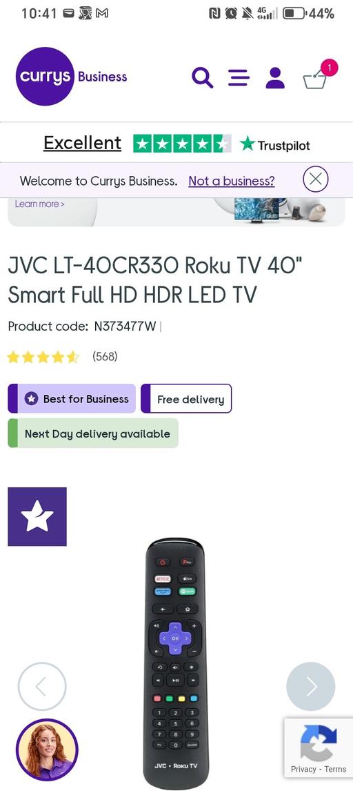 Buy & Sell Shard End Birmingham - Photos for brand new in box jvc 40 inch smart tv