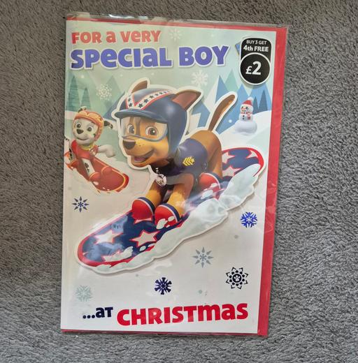 Buy & Sell Crumpsall Manchester - Photos for new Xmas Paw Patrol Special Boy Card