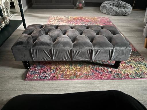Buy & Sell Thurnby Harborough - Photos for Velvet footstool
