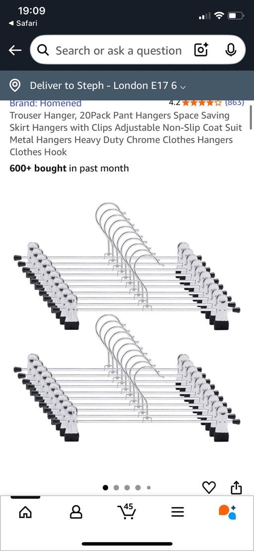 Buy & Sell Beddington Sutton - Photos for 15 Pack Adjustable Clip Hangers