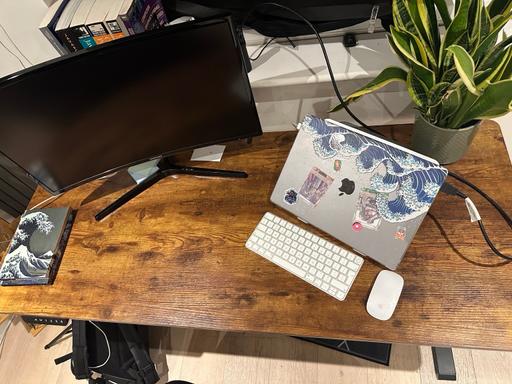 Buy & Sell Merton Park South West London - Photos for Electric Standing Desk with Cable Organiser