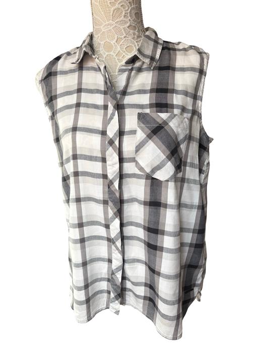 Buy & Sell Mexborough Doncaster - Photos for CK Grey sleeveless button up shirt