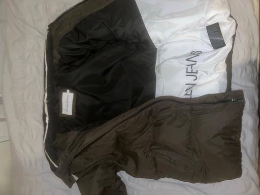 Buy & Sell East Ham East London - Photos for Calvin Klein Puffer Jacket **KHAKI**