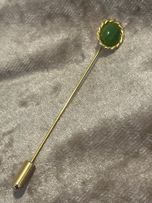 Buy & Sell Ovingdean Brighton - Photos for Lovely vintage Jade pin brooch