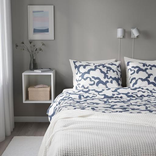 Buy & Sell Mickleover Derby - Photos for Ikea Duvet Cover & 2 Pillowcases W&Blue Cloud