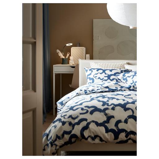Buy & Sell Mickleover Derby - Photos for Ikea Duvet Cover & Pillowcase Whit&Blue Cloud