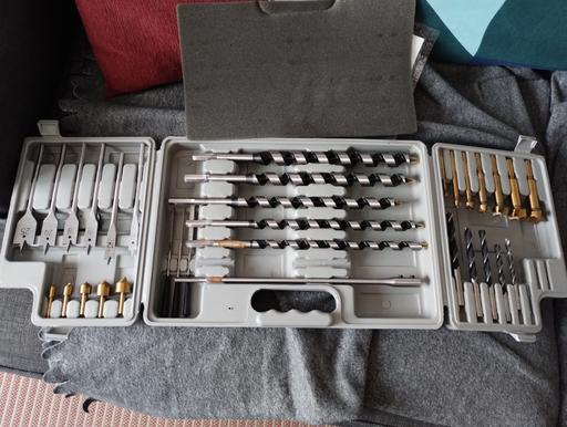 Buy & Sell St Helier South West London - Photos for drill bits set 35 bits inc heavy duty type £8
