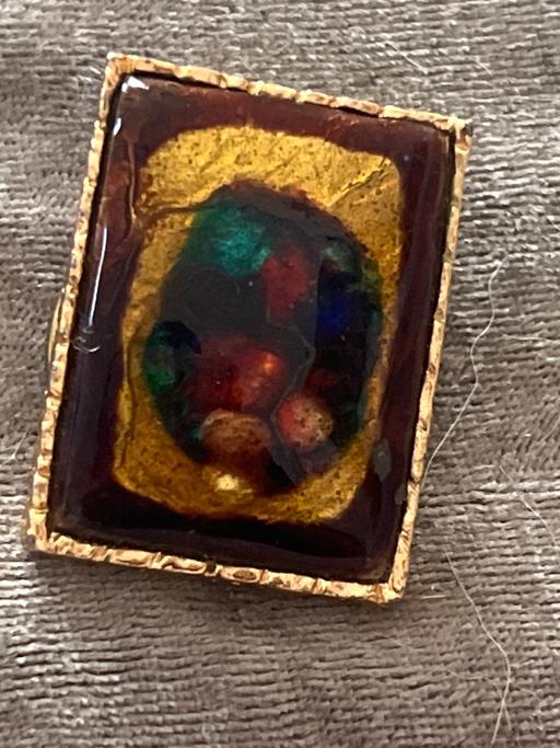 Buy & Sell Ovingdean Brighton - Photos for Beautiful vintage enamel scarf clip