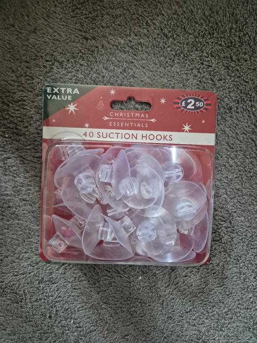 Buy & Sell Crumpsall Manchester - Photos for new Xmas 40pk Suction Hooks