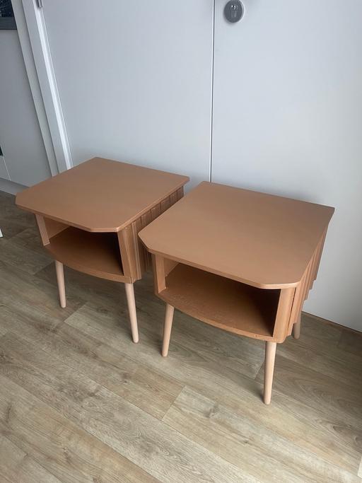 Buy & Sell - Photos for Pair Of Wooden Side Tables