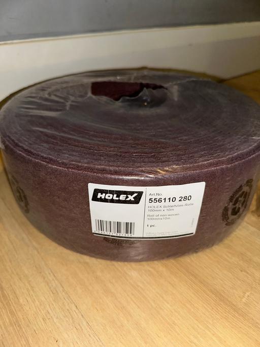 Buy & Sell Hartshill North Warwickshire - Photos for Holex abrasive roll 100mm x 10m (40 pieces)