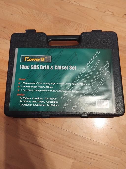 Buy & Sell Stow Heath Wolverhampton - Photos for 13pc SDS Drill & Chisel Set.