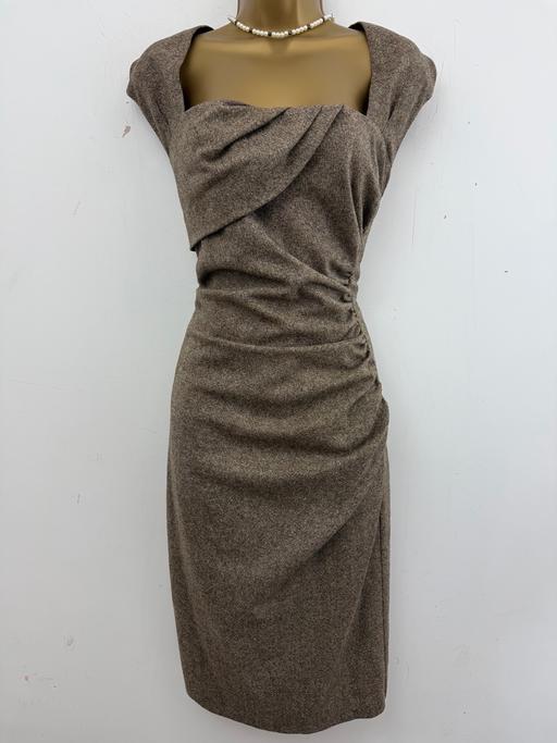 Buy & Sell Boughton Monchelsea Maidstone - Photos for Lk Bennett Tina dress brown tweed Uk 16